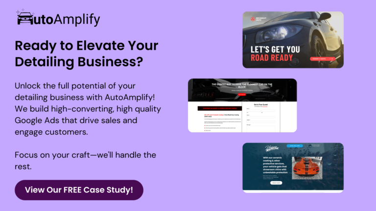 auto detailing leads display ad