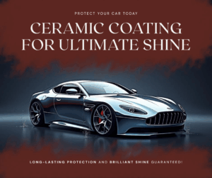 Ceramic Coating Ad - Brown Graphic