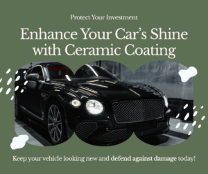Ceramic Coating Ads - Coated Luxury Car